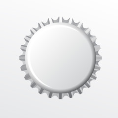 Bottle cap vector