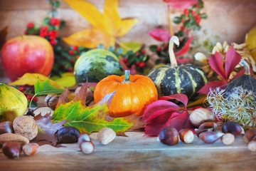Rich autumn harvest