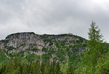 Rocky mountain outcrop