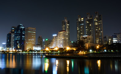 Fototapeta na wymiar Bangkok night life