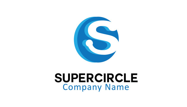 Super Circle Logo Template 