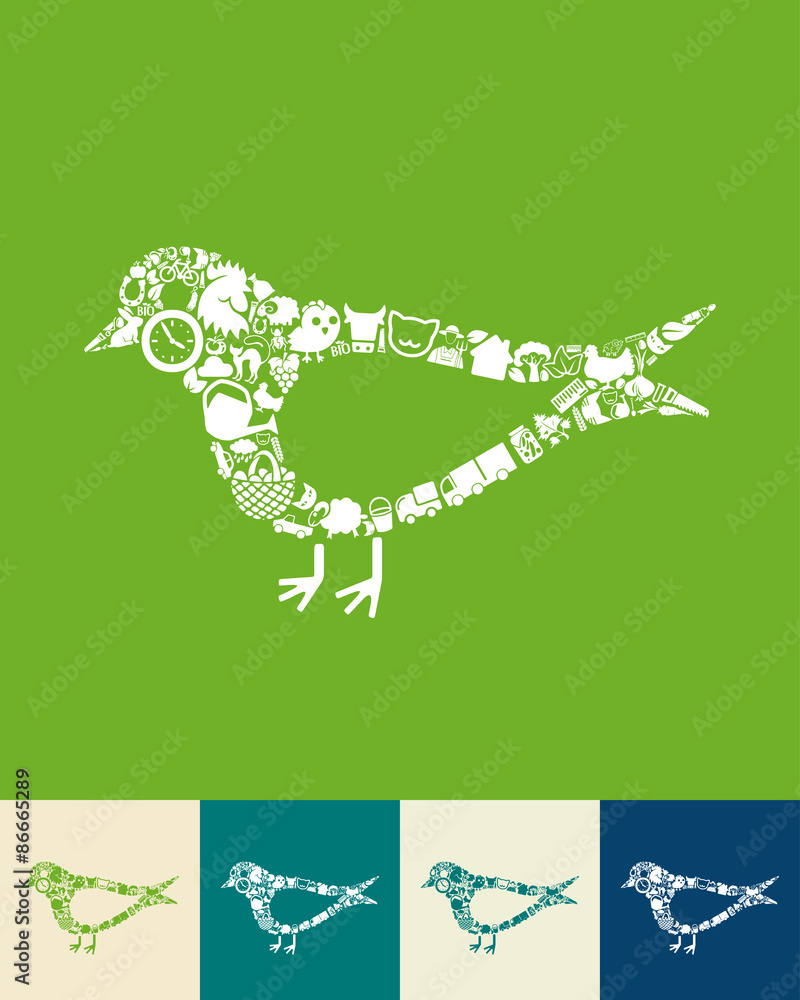 Poster bird icon