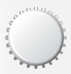 Bottle cap vector