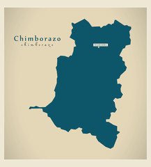 Modern Map - Chimborazo EC