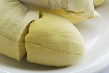 durian peel tropical fruit smell tasty king concept