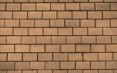 Texture of decorative tiles in form of brick