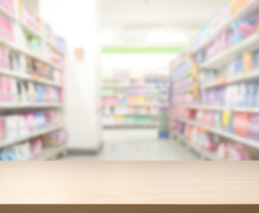 Abstract Blur Shopping Market Background