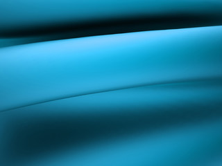 Abstract blue waves