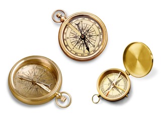 Compass, Old, Marine Compass.