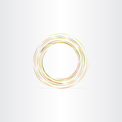 circle colorful abstract background