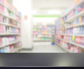 Abstract Blur Shopping Market Background