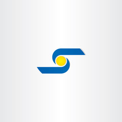letter s business logo icon design