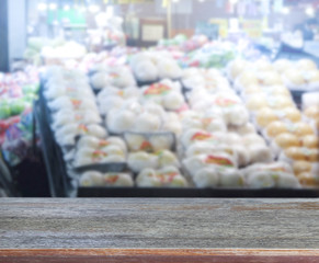 Abstract Blur Shopping Market Background