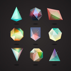 polygonal crystal