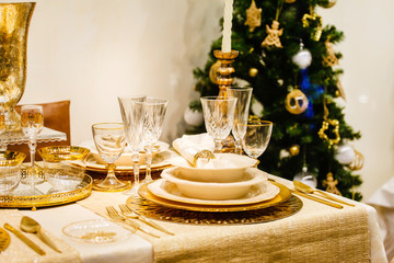 Christmas table