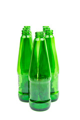 empty glass bottles