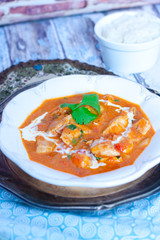 curry z kurczakiem