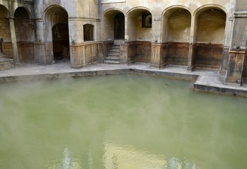 Architecture from old spa in Bath