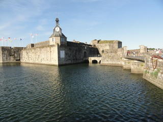 La ville close de Concarneau (Bretagne, Finist&egrave;re)