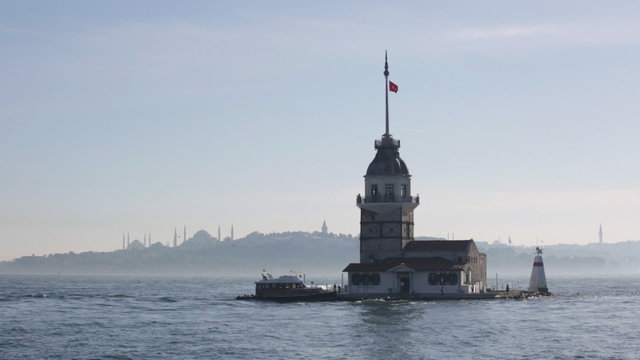 Maiden tower in Istanbul
