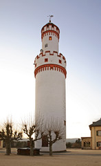 White Tower (Schlossturm) in Bad Homburg. Germany