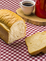 Pão de Forma branco fatiado