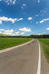 Fototapeta premium Road of Tuscany
