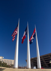 Fototapeta premium Dallas downtown skyscrapers