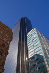 Dallas downtown skyscrapers