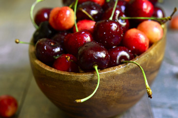 Fresh cherry.