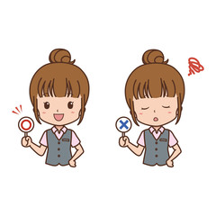 ビジネスウーマン　回答