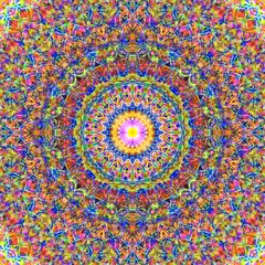 Complex Colorful Mandala Pattern