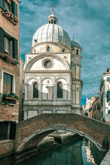 Fototapeta premium Santa Maria dei Miracoli in Venice, Italia