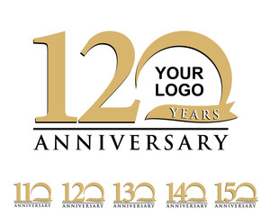 anniversary element gold logo 110-150 flat