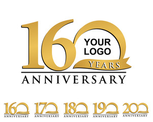 anniversary element gold logo 160-200