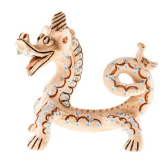 Terracotta folkloristic dragon