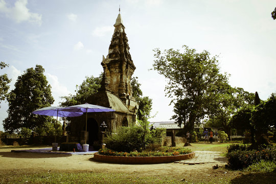 Yasothon June 2 2015:"Kong Kaw noi relics " Yasothon,Thailand
