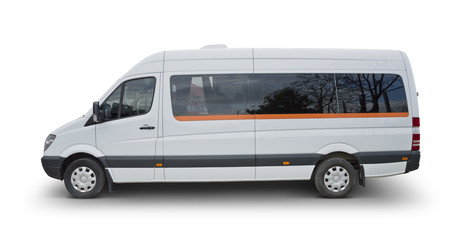 Minibus - Clipping Path Included