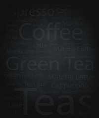 beverage and coffee background