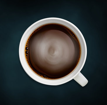 coffee and tea close-up image