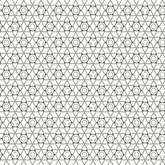 Seamless pattern geometric vector background