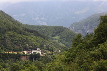 Fototapeta premium European nature landscape in the mountains