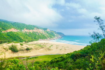 Tropical sea in Mon beach
