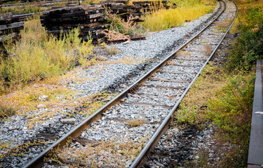 railway at rural area