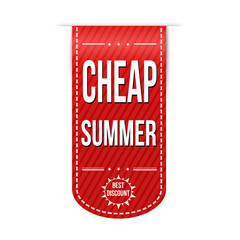 Cheap summer banner design