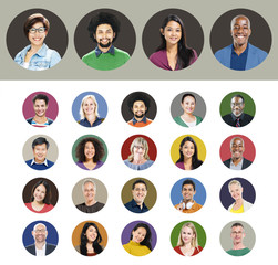 Diverse People Multi Ethnic Variation Casual Concept