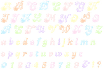 デコラなアルファベット・パール