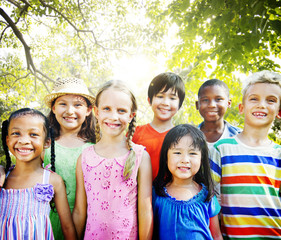 Obraz premium Children Friendship Togetherness Smiling Happiness