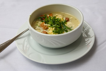 Cereal soup