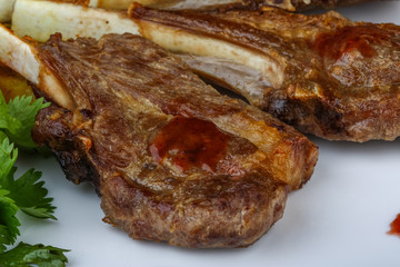 Lamb chops